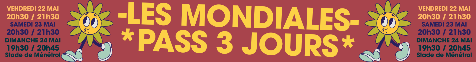 PASS 3 JOURS LM26 bannière billetterie